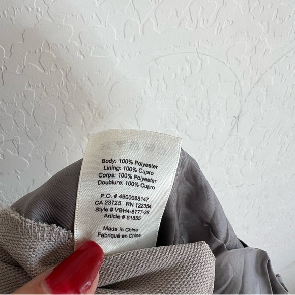 WILFRED x ARITZIA Ecoulement Wide Leg Jumpsuit Ashen Basalt Gray - Picture 10 of 11